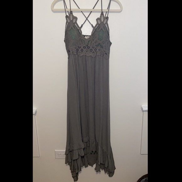 Green Bralette Dress - Picture 2 of 3